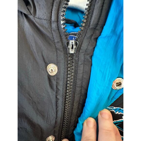 Vintage NFL Carolina Panthers Toddler Insulated Hooded Coat Full Zip Size 3T - Picture 5 of 9